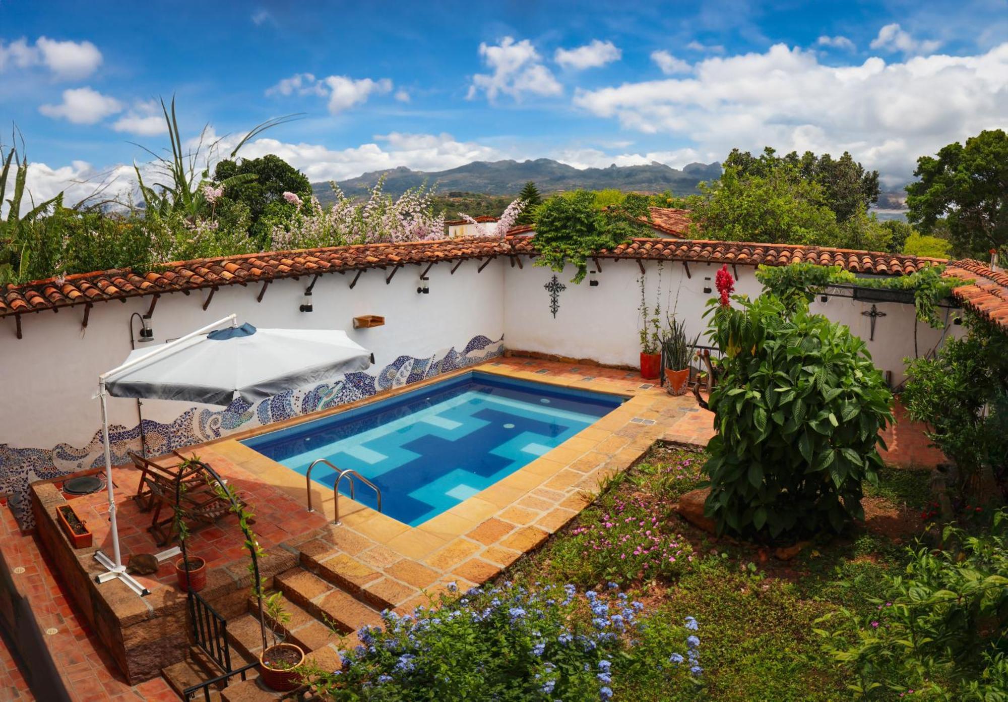 Hotel Casa El Mandarino By Mh Barichara Buitenkant foto