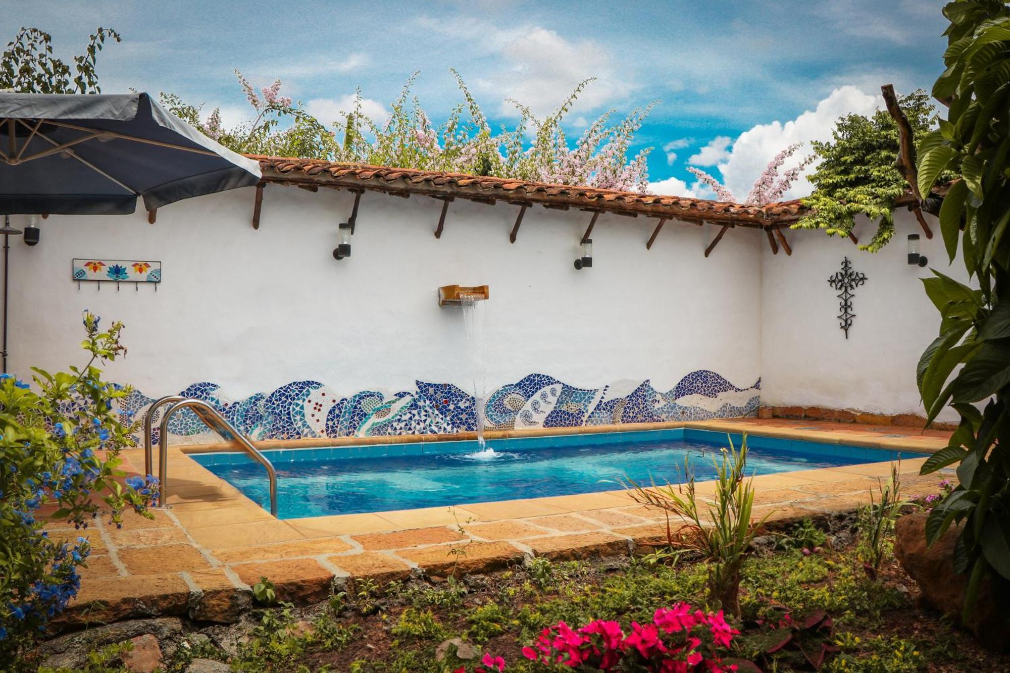 Hotel Casa El Mandarino By Mh Barichara Buitenkant foto